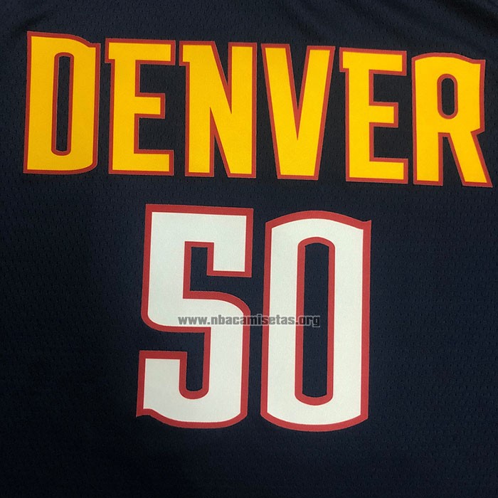 Camiseta Denver Nuggets Aaron Gordon NO 50 Icon 2021 Azul